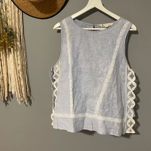 Boho Lace Embroidered Blouse